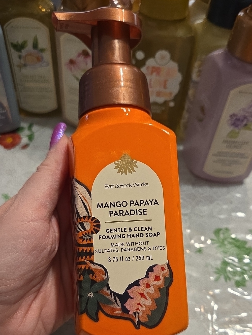 Nwt Bath & Body Works Mango Papaya Paradise